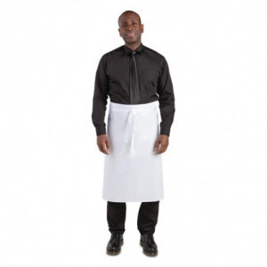 Standaard wit schort 914 x 762 mm - Whites Chefs Clothing - Fourniresto