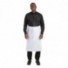 Standaard wit schort 914 x 762 mm - Whites Chefs Clothing - Fourniresto