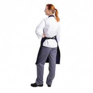 Schort Bavette Marineblauw 710 x 970 mm - Whites Chefs Clothing - Fourniresto