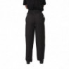 Unisex Black Vegas Kitchen Trousers - Size M - Whites Chefs Clothing - Fourniresto