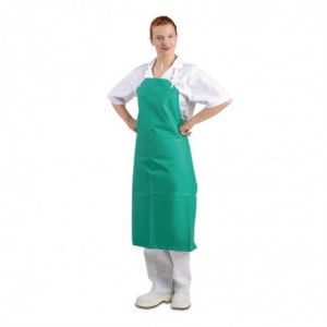 Tafelkleed met waterafstotende en zeer resistente groene Bavette 1070 x 910 mm - Whites Chefs Clothing - Fourniresto