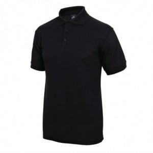 Polo Mixte Noir - Taille L - FourniResto - Fourniresto