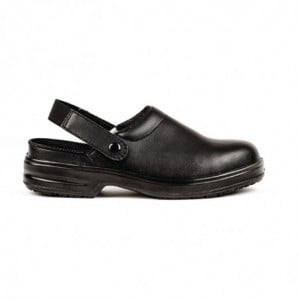 Black Mixed Safety Clogs - Size 39 - Lites Safety Footwear - Fourniresto