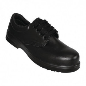 Veiligheidsschoenen met zwarte veters - Maat 45 - Lites Safety Footwear - Fourniresto