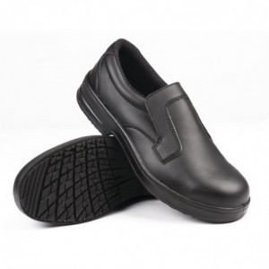 Black Safety Moccasins - Size 43 - Lites Safety Footwear - Fourniresto