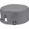 Cool Vent Gray Kitchen Skull Cap - One Size - Chef Works - Fourniresto