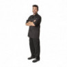 Veste De Cuisine Mixte Noire Cool Vent Montreal - Taille Xs - Chef Works - Fourniresto