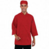 Koksbuis Unisex Rood - Maat L - Chef Works - Fourniresto