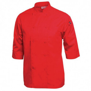 Koksbuis Unisex Rood - Maat L - Chef Works - Fourniresto