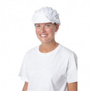 Charlotte Blanche En Polycoton - Taille Unique - Whites Chefs Clothing - Fourniresto