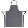 Tablier Bavette Gris Anthracite en Polycoton 711 x 965 mm  - Whites Chefs Clothing - Fourniresto