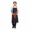 Tablier de Serveur Denim Bleu avec Ceinture en Coton 1000 x 700 mm - Whites Chefs Clothing - Fourniresto