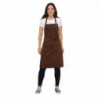 Urban Dorset Rust Bib Apron in Cotton 765 x 865 mm - Chef Works - Fourniresto