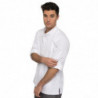 Veste de Cuisine Mixte à Fermeture Eclair Blanche Hartford - Taille S - Chef Works - Fourniresto