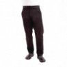 Zwarte Slim Fit Broek voor Heren - Maat S - Chef Works - Fourniresto