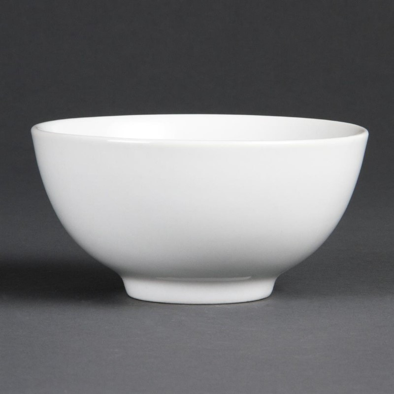Witte Rijstkom 130 Mm - Set Van 12 - Olympia - Fourniresto