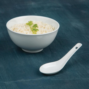 White Rice Spoon 130 mm - Set of 24 - Olympia - Fourniresto