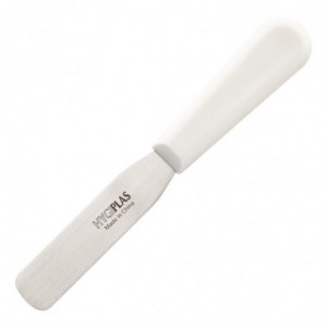 Messer Spatel Weiß Gerade 100 mm - Hygiplas - Fourniresto