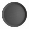 Round Black Non-Slip Tray Ø 280 mm - Olympia KRISTALLON - Fourniresto