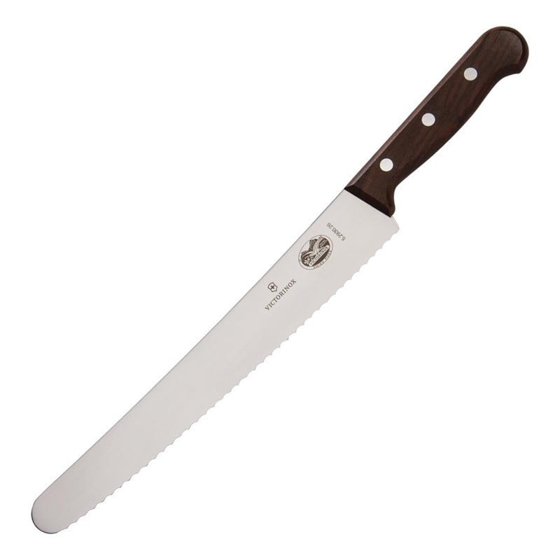 Taartmes met gekarteld gebogen lemmet 25,5 cm - Victorinox - Fourniresto