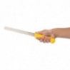 Yellow Serrated Blade Slicing Knife 25.5 cm - Hygiplas - Fourniresto