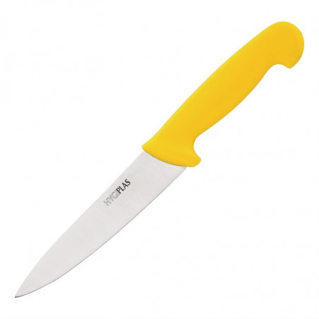 Kochmesser Gelb Klinge 16 cm - Hygiplas - Fourniresto