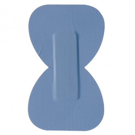 Verbandpleisters voor standaard blauwe vingertoppen 75 x 45 mm - Pak van 50 - FourniResto - Fourniresto