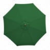 Parasol Vert Rond Ø 2,5 M - Bolero - Fourniresto