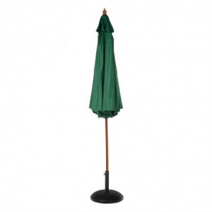 Parasol Groen Rond Ø 3 M - Bolero - Fourniresto