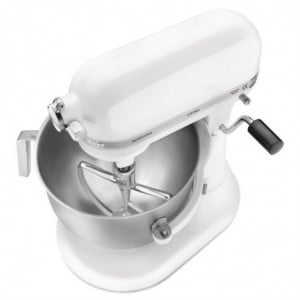 Professional White Mixer 6.9 L - KitchenAid - Fourniresto