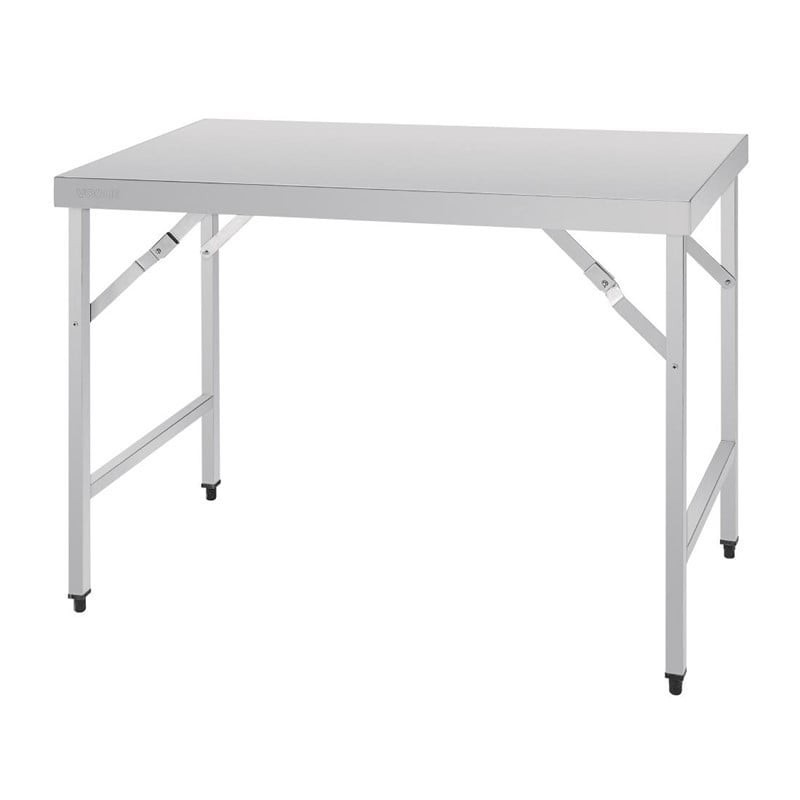 Opklapbare RVS tafel 1200 mm - Vogue - Fourniresto