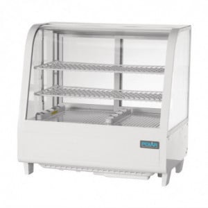Witte Koelvitrine voor Toonbank - 2 Schappen - 100 L - Polar