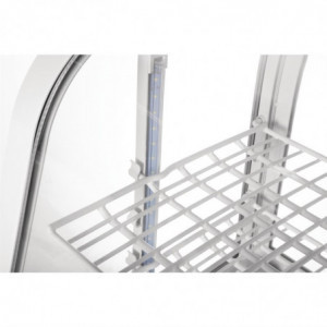 Witte Koelvitrine voor Toonbank - 2 Planken - 100 L - Polar