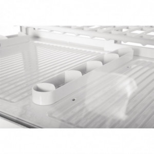 Witte Koelvitrine voor Toonbank - 2 Planken - 100 L - Polar
