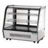 Toonbank Koelvitrine Zwart 120 L - Polar - Fourniresto