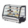 Toonbank Koelvitrine Zwart 160 L - Polar - Fourniresto