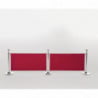 Red Canvas Barrier and Fixings - Bolero - Fourniresto