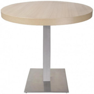 Pied De Table Carré En Inox 720 X 430 Mm - Bolero - Fourniresto