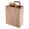 Grand Sac En Papier Recyclable Marron 305 X 254 Mm - Lot De 250 - Fiesta Green - Fourniresto