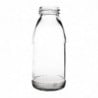 Kleine glazen melkfles 200 ml - Set van 12 - Olympia - Fourniresto