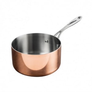 Copper 3 Layer Induction Casserole Ø 180 mm - Vogue - Fourniresto