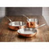 Copper 3 Layer Induction Casserole Ø 180 mm - Vogue - Fourniresto