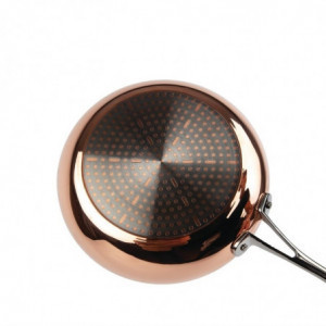 Copper 3 Layer Induction Pan Ø 240 mm - Vogue - Fourniresto