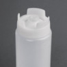 Verdeler van Zachte Polypropyleen Sausdispenser 455 ml - Vogue - Fourniresto