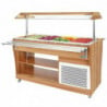 Refrigerated Central Buffet 4 GN 1/1 - Polar - Fourniresto