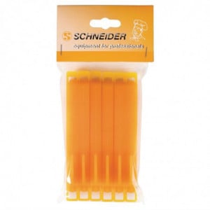 Sluitclip voor zakken 120 mm - Set van 6 - Schneider - Fourniresto