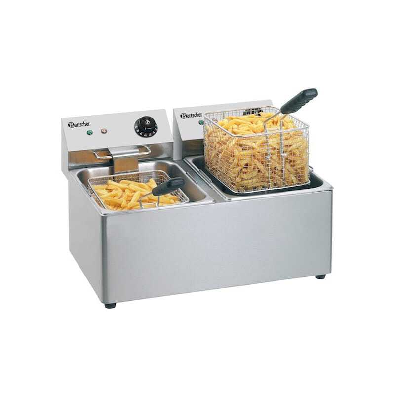 Elektrische Profi-Fritteuse SNACK IV 2x8 L Elektrische Profi-Fritteuse SNACK IV 2x8 L
