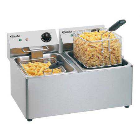 Professionele elektrische friteuse SNACK IV 2x8 L
