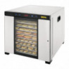 Stainless Steel 10-Tray Food Dehydrator - Buffalo - Fourniresto