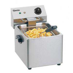 Professional electric fryer SNACK III 8 L for restaurant